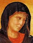 The Crucifix of Santa Maria Novella, Firenze - The Virgin's head ... - MCR-face-m