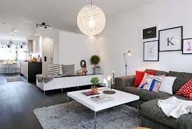 Amazing of Free White Modern Apartment Interior Living An #1190