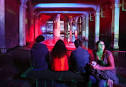 Arts festival lights up lower level of the Detroit-Superior Bridge ...