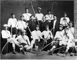 MP-0000.2294 | Caughnawaga Lacrosse Team with Dr. George Beers ... - 02294000