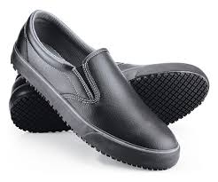 Ollie - Black / Men's - Non-Skid Mens Work Shoes, Slip Resistant ...