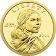 The dollar Sacagawea coin