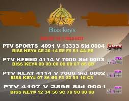 All Biss Keys Pak Sat 1R