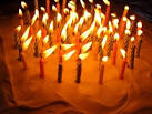 Birthday Cakes With Candles - Birthday