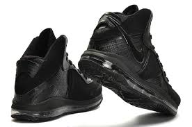 Nike Lebron Air Max VIII all black basketball shoe [A320252 ...