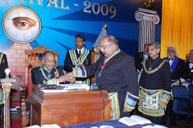 Dr. Balaram Biswakumar took over as the14th Grand Master of the Grand Lodge of India here on Saturday. Hundred of masons and non-masons, including women and ... - DSC_0171