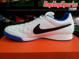 Sepatu Futsal Nike Tiempo Genio IC Putih Terbaru