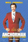 ANCHORMAN: The Legend of Ron Burgundy Movie Poster - Internet ...