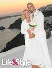 Tara Reid and Zack Kehayov wear white for their whirlwind Greece
