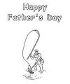 Free Coloring Pages & Cards: Fisherman Father Card - Kids ...