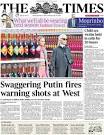 BBC News - Putins Ukraine war of words and Corrie star Michael.