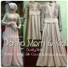 GAMIS PESTA CANTIK DAHLIA DRESS (made by order) | Outlet ...