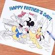 Mickey & Pluto Father's Day Coloring Page | Printables | Disney ...