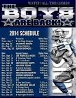 2014-2015 Dallas Cowboys schedule | THE BOYS ARE BACK