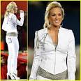 Carrie Underwood Sings Super Bowl's National Anthem | Carrie ...