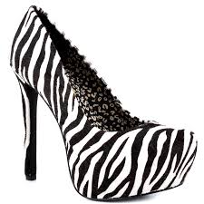 Jessica Simpson Maine Black White Zebra Shoes for Women | Aemow