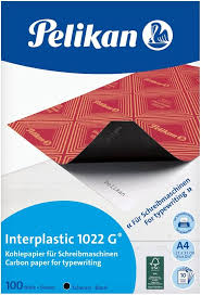 Image result for Pelikan Kohlepapier interplastic 1022 G, DIN A4, 100 Blatt