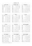 Free printable Calendars 2012, 2013, 2014 and more to download and ...