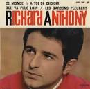 Richard Anthony Ce Monde Ep French 7" Vinyl Record ESRF1539 Ce Monde EP ...