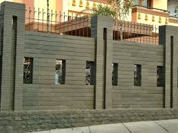 desain pagar tembok | Inspirasi Desain Rumah