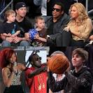 Pictures of Celebrities at 2011 NBA All-Star Game
