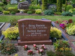 Grab von Heinz Daniels (24.01.1929-21.10.1982), Friedhof Norden ... - na093