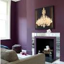 Purple Dark Home Decor | Home Interior Design Ideas