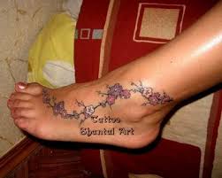 Girl's Foot Tattoos-1