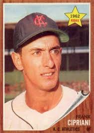 1962 Topps Frank Cipriani #333 Baseball Card - 170775