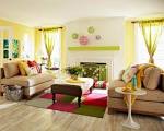 General: Fresh Colorful Living Room, living room design, fresh ...