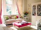 Feminine Living Room Interior Design with Modern Sofa - Home Decor ...