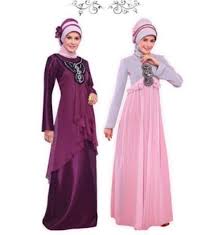 Memilih Jilbab untuk Model Baju Gamis Pesta
