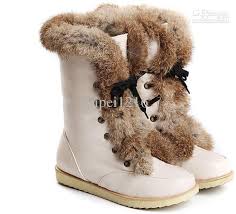 Hot Sale Winter Women's Snow Boots Warm Boots Flat Heel Boots /34 ...