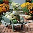 Fall Garden Decoration Ideas Photograph | Fall Outdoor Decor