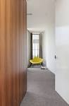 Exterior Design: Wooden Wall Grey Carpet Home Interior Design ...
