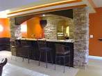 Home Bar Ideas: Modern Kitchen Bar With Elegant Design: Home Bar ...