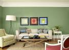 Green living room paint colors | Hosowo