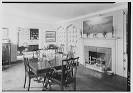 H.I. Nicholas, residence in E. Norwich, Long Island. Dining room