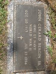 John Gerard Bergin, Sr (1913 - 1994) - Find A Grave Memorial - 98422689_134963643524