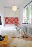 Bedroom: Small Modern Minimalist Red Floral Decor Storage Ideas ...
