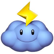 Thunder Cloud - The Mario Kart Racing Wiki - Mario Kart, Mario ... - Thunder_Cloud_(Mario_Kart_Wii)