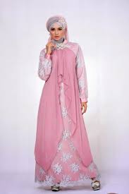 10 Gambar Contoh Model Baju Muslim Brokat Terbaru