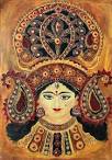 Jai Mata Di Painting - Jai Mata Di Fine Art Print - Monika Sharma - jai-mata-di-monika-sharma