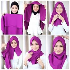 Tutorial Hijab Segi Empat Modern Lengkap dengan Gambar - Terupdate.xyz