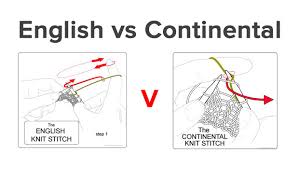 Knitting Wars: English vs Knitting Wars: English vs