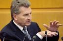 Günther Oettinger wird neuer EU-Kommissar. Kanzlerin Angela Merkel schickt ... - Oettinger_HA_Politi_224370c