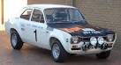 An ex-works Ford Escort rally