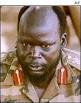 John Garang. A military man who believed in a military solution for his ... - _38145990_ap150garang