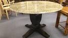 Granite Top Dining Table > Wood Land Unfinished Furniture Dallas ...