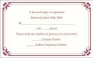RSVP cards,RSVP reply cards,printable RSVP cards,RSVP Cards from India